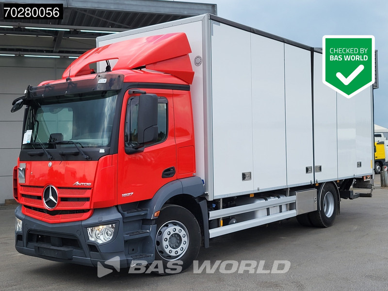 Mercedes-Benz Antos 1827 4X2 19tonner 2000kg Ladebordwand Automatic Euro 6 - משאית תיבה: תמונה 1 Mercedes-Benz Antos 1827 4X2 19tonner 2000kg Ladebordwand Automatic Euro 6 - משאית תיבה: תמונה 1