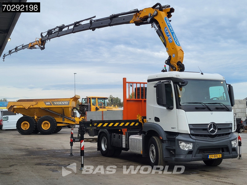 Mercedes-Benz Antos 1927 4X2 NL-Truck EFFER 315/6S Crane+Jib 4S Automatic Euro 6 - משאית צד נופל/ שטוחה, משאית מנוף: תמונה 3 Mercedes-Benz Antos 1927 4X2 NL-Truck EFFER 315/6S Crane+Jib 4S Automatic Euro 6 - משאית צד נופל/ שטוחה, משאית מנוף: תמונה 3