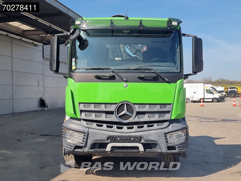 משאית צד נופל/ שטוחה, משאית מנוף Mercedes-Benz Arocs 1830 4X2 Hiab 122 ES-3 HIPRO Kran Crane Big-Axle Euro 6: תמונה 11