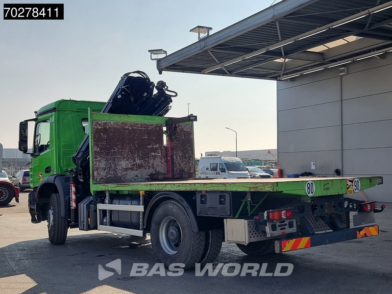 Mercedes-Benz Arocs 1830 4X2 Hiab 122 ES-3 HIPRO Kran Crane Big-Axle Euro 6 - משאית צד נופל/ שטוחה, משאית מנוף: תמונה 2 Mercedes-Benz Arocs 1830 4X2 Hiab 122 ES-3 HIPRO Kran Crane Big-Axle Euro 6 - משאית צד נופל/ שטוחה, משאית מנוף: תמונה 2