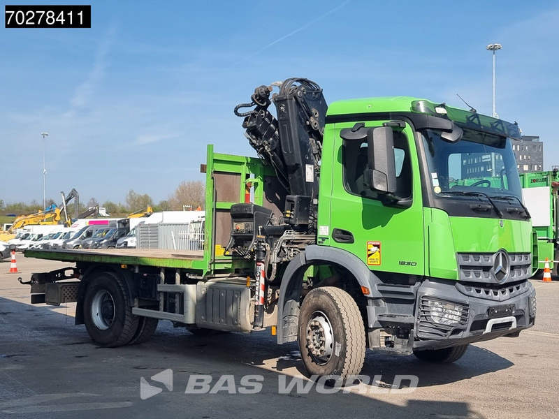 Mercedes-Benz Arocs 1830 4X2 Hiab 122 ES-3 HIPRO Kran Crane Big-Axle Euro 6 - משאית צד נופל/ שטוחה, משאית מנוף: תמונה 3 Mercedes-Benz Arocs 1830 4X2 Hiab 122 ES-3 HIPRO Kran Crane Big-Axle Euro 6 - משאית צד נופל/ שטוחה, משאית מנוף: תמונה 3