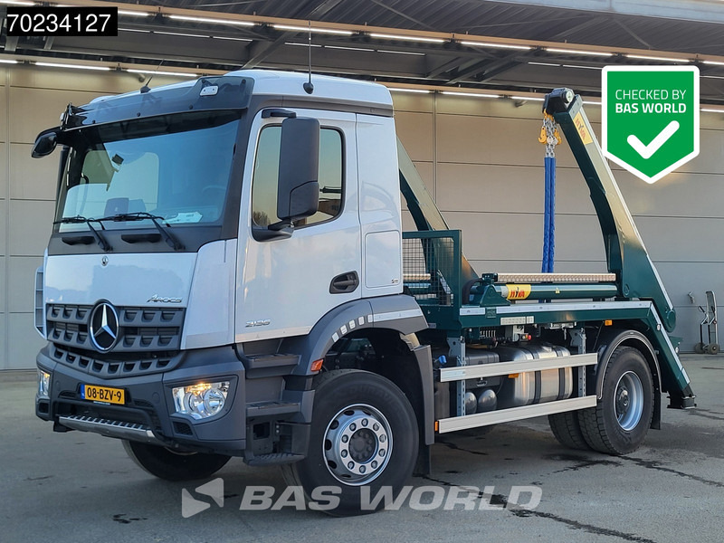 חָדָשׁ משאית דילוג העמסה Mercedes-Benz Arocs 2136 4X2 NEW! NL-Truck 12Tons HYVA Lift Automatic Full Steelsuspension: תמונה 9