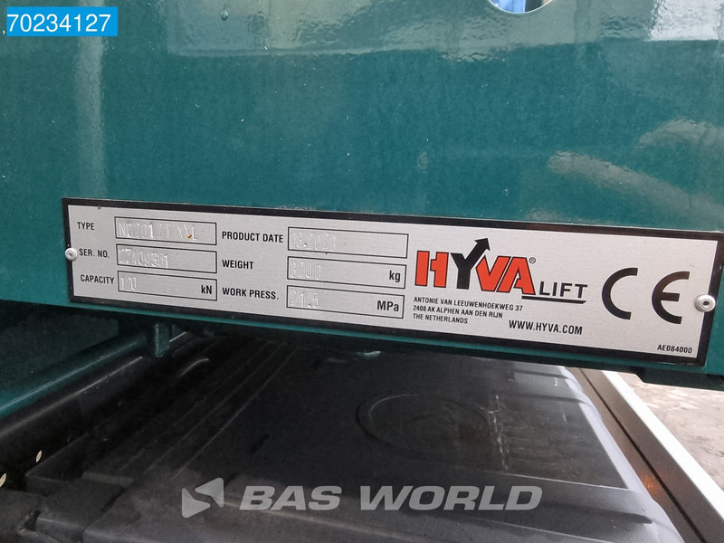 חָדָשׁ משאית דילוג העמסה Mercedes-Benz Arocs 2136 4X2 NEW! NL-Truck 12Tons HYVA Lift Automatic Full Steelsuspension: תמונה 17