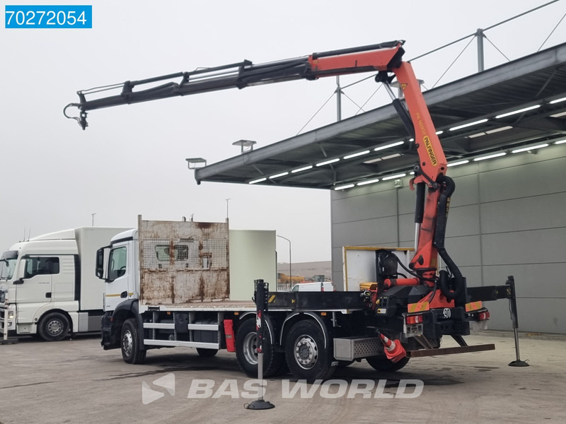 Mercedes-Benz Arocs 2536 6X2 Palfinger PK 16002 Crane Lenkasche Euro 6 - משאית צד נופל/ שטוחה, משאית מנוף: תמונה 2 Mercedes-Benz Arocs 2536 6X2 Palfinger PK 16002 Crane Lenkasche Euro 6 - משאית צד נופל/ שטוחה, משאית מנוף: תמונה 2