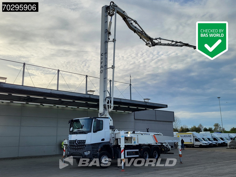 Mercedes-Benz Arocs 2640 6X4 36mtr CIFA K36L-HP168EC 4 arm Automatic Big-Axle Steelsuspension Euro 6 - משאית משאבת בטון: תמונה 1 Mercedes-Benz Arocs 2640 6X4 36mtr CIFA K36L-HP168EC 4 arm Automatic Big-Axle Steelsuspension Euro 6 - משאית משאבת בטון: תמונה 1
