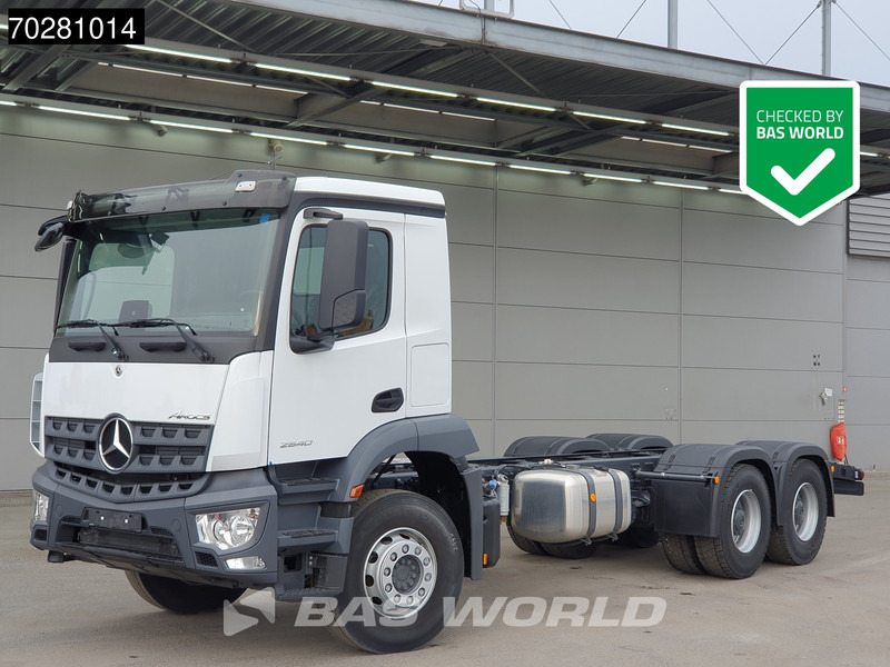 Mercedes-Benz Arocs 2640 6X4 NEW Chassis Big-Axle Automatic Euro 6 - משאית עם שלדת תא: תמונה 1 Mercedes-Benz Arocs 2640 6X4 NEW Chassis Big-Axle Automatic Euro 6 - משאית עם שלדת תא: תמונה 1