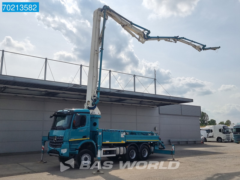 Mercedes-Benz Arocs 2836 6X4 Manual 33mtr Pump Sermac 5Z33 SC150 Euro 6 - משאית משאבת בטון: תמונה 1 Mercedes-Benz Arocs 2836 6X4 Manual 33mtr Pump Sermac 5Z33 SC150 Euro 6 - משאית משאבת בטון: תמונה 1