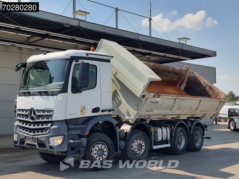 Mercedes-Benz Arocs 3240 8X4 12m3 3-Side Tipper Automatic Euro 6 - מזהיר: תמונה 5 Mercedes-Benz Arocs 3240 8X4 12m3 3-Side Tipper Automatic Euro 6 - מזהיר: תמונה 5