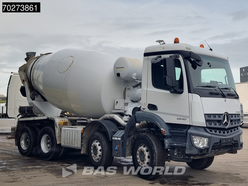 Mercedes-Benz Arocs 3240 8X4 9m3 Steelsuspension Automatic Alcoa's Euro 6 - משאית מערבלת בטון: תמונה 3 Mercedes-Benz Arocs 3240 8X4 9m3 Steelsuspension Automatic Alcoa's Euro 6 - משאית מערבלת בטון: תמונה 3