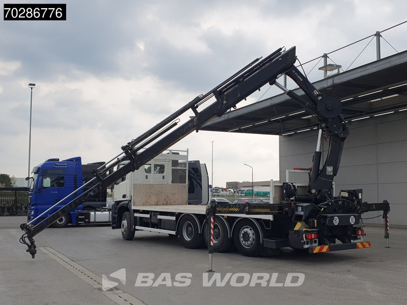 Mercedes-Benz Arocs 3240 8X4 HIAB 211E-6 HIPRO Big-Axle Lift+Steering Navi Euro 6 - משאית צד נופל/ שטוחה, משאית מנוף: תמונה 5 Mercedes-Benz Arocs 3240 8X4 HIAB 211E-6 HIPRO Big-Axle Lift+Steering Navi Euro 6 - משאית צד נופל/ שטוחה, משאית מנוף: תמונה 5