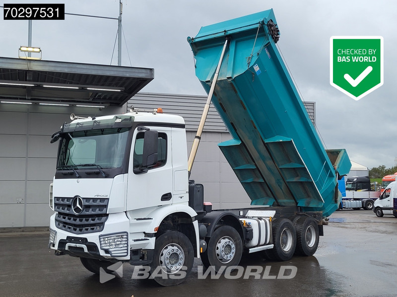Mercedes-Benz Arocs 3243 8X4 Retarder Steelsuspension Big-Axle Euro 6 - מזהיר: תמונה 1 Mercedes-Benz Arocs 3243 8X4 Retarder Steelsuspension Big-Axle Euro 6 - מזהיר: תמונה 1