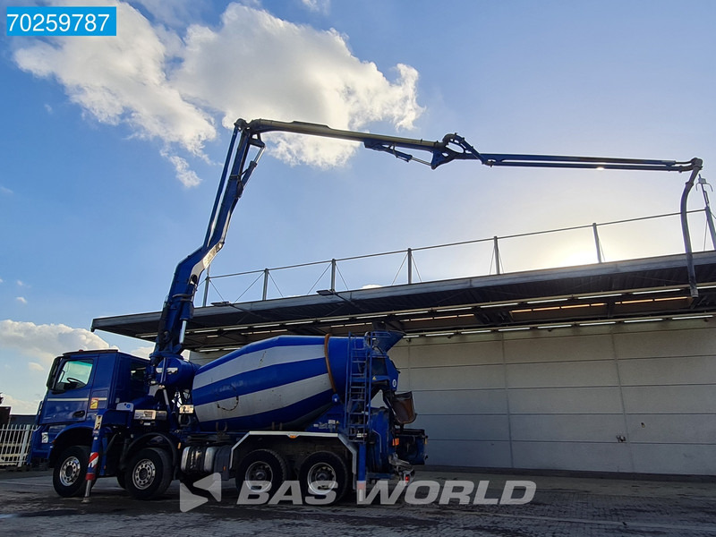 Mercedes-Benz Arocs 3251 8X4 PUMI Putzmeister TMM 24 + Liebherr 7m3 Mixer Retarder Euro 6 - משאית משאבת בטון: תמונה 3 Mercedes-Benz Arocs 3251 8X4 PUMI Putzmeister TMM 24 + Liebherr 7m3 Mixer Retarder Euro 6 - משאית משאבת בטון: תמונה 3