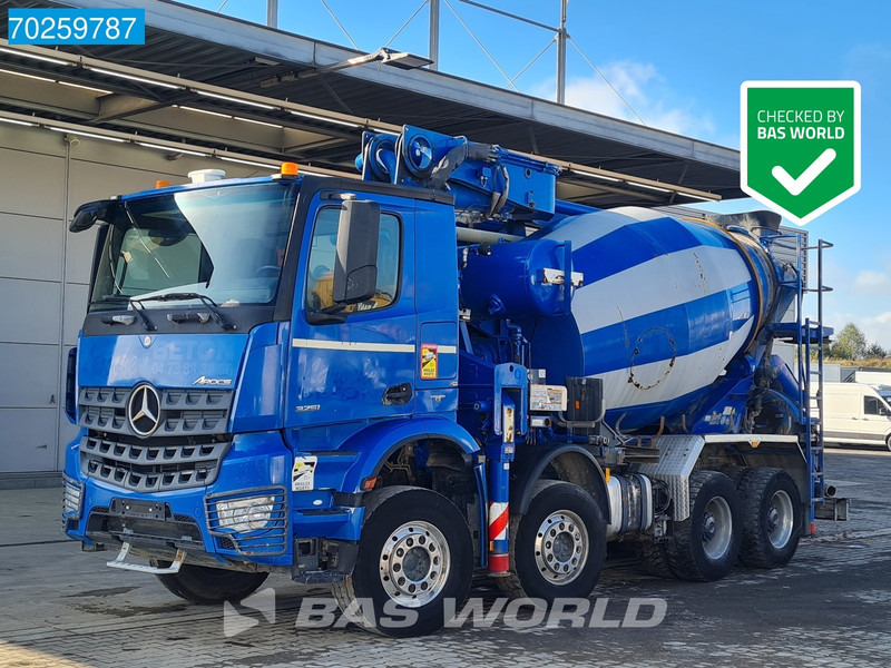 Mercedes-Benz Arocs 3251 8X4 PUMI Putzmeister TMM 24 + Liebherr 7m3 Mixer Retarder Euro 6 - משאית משאבת בטון: תמונה 1 Mercedes-Benz Arocs 3251 8X4 PUMI Putzmeister TMM 24 + Liebherr 7m3 Mixer Retarder Euro 6 - משאית משאבת בטון: תמונה 1