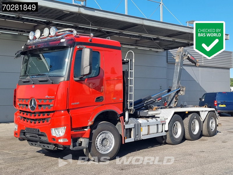 Mercedes-Benz Arocs 3258 8X4 24t Hiab XR24SL5924 Retarder Big-Axle Lift-Lenkachse Euro 6 - משאית הרמת וו: תמונה 1 Mercedes-Benz Arocs 3258 8X4 24t Hiab XR24SL5924 Retarder Big-Axle Lift-Lenkachse Euro 6 - משאית הרמת וו: תמונה 1