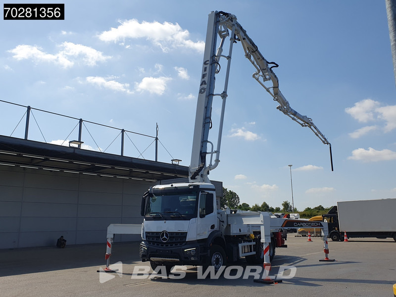 Mercedes-Benz Arocs 3343 6X4 CIFA K40H Carbotech Pump 5 arm Big-Axle Navi Euro 6 - משאית משאבת בטון: תמונה 5 Mercedes-Benz Arocs 3343 6X4 CIFA K40H Carbotech Pump 5 arm Big-Axle Navi Euro 6 - משאית משאבת בטון: תמונה 5