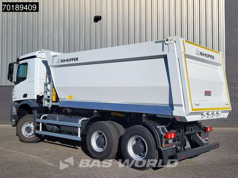 Mercedes-Benz Arocs 3345 6X4 NEW! 18m3 KH-Kipper Automatic Full Steel suspension Big-Axle Euro 3 - מזהיר: תמונה 3 Mercedes-Benz Arocs 3345 6X4 NEW! 18m3 KH-Kipper Automatic Full Steel suspension Big-Axle Euro 3 - מזהיר: תמונה 3