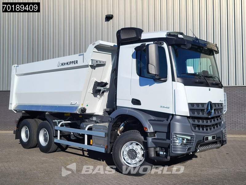 Mercedes-Benz Arocs 3345 6X4 NEW! 18m3 KH-Kipper Automatic Full Steel suspension Big-Axle Euro 3 - מזהיר: תמונה 2 Mercedes-Benz Arocs 3345 6X4 NEW! 18m3 KH-Kipper Automatic Full Steel suspension Big-Axle Euro 3 - מזהיר: תמונה 2