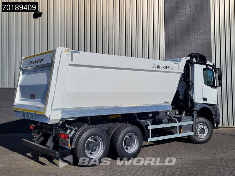 Mercedes-Benz Arocs 3345 6X4 NEW! 18m3 KH-Kipper Automatic Full Steel suspension Big-Axle Euro 3 - מזהיר: תמונה 5 Mercedes-Benz Arocs 3345 6X4 NEW! 18m3 KH-Kipper Automatic Full Steel suspension Big-Axle Euro 3 - מזהיר: תמונה 5