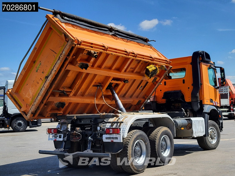 מזהיר Mercedes-Benz Arocs 3345 6X6 11m3 Meiller Mixer Steelsuspension Big-Axle Euro 6: תמונה 7