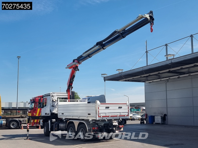 Mercedes-Benz Arocs 3348 6X4 Fassi F255A2.24 Kran Crane 9m3 3-Sided Tipper Big-Axle Euro 6 - מזהיר, משאית מנוף: תמונה 2 Mercedes-Benz Arocs 3348 6X4 Fassi F255A2.24 Kran Crane 9m3 3-Sided Tipper Big-Axle Euro 6 - מזהיר, משאית מנוף: תמונה 2