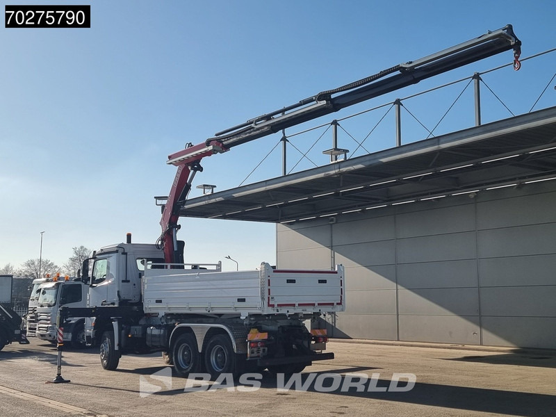 Mercedes-Benz Arocs 3348 6X6 Full Steel Retarder Fassi 25T/M Crane Kran Euro 6 - מזהיר, משאית מנוף: תמונה 2 Mercedes-Benz Arocs 3348 6X6 Full Steel Retarder Fassi 25T/M Crane Kran Euro 6 - מזהיר, משאית מנוף: תמונה 2
