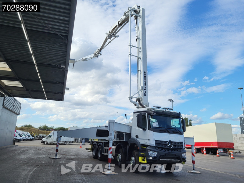 Mercedes-Benz Arocs 3740 8X4 Putzmeister M42-5 Betonpomp Big-Axle Steelsuspension Euro 6 - משאית משאבת בטון: תמונה 5 Mercedes-Benz Arocs 3740 8X4 Putzmeister M42-5 Betonpomp Big-Axle Steelsuspension Euro 6 - משאית משאבת בטון: תמונה 5