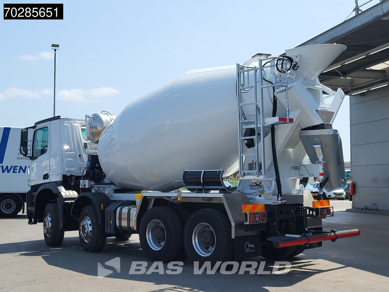 Mercedes-Benz Arocs 3743 8X4 NEW! 10m3 Mixer Big-Axle Steelsuspension Automatic Euro 6 - משאית מערבלת בטון: תמונה 2 Mercedes-Benz Arocs 3743 8X4 NEW! 10m3 Mixer Big-Axle Steelsuspension Automatic Euro 6 - משאית מערבלת בטון: תמונה 2