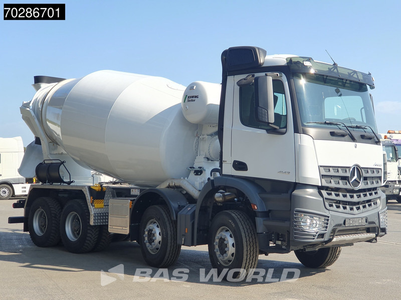 Mercedes-Benz Arocs 4142 8X4 NEW! 10m3 SchwingStetter Mixer Hydrauliek BigAxle Manual Euro 3 - משאית מערבלת בטון: תמונה 3 Mercedes-Benz Arocs 4142 8X4 NEW! 10m3 SchwingStetter Mixer Hydrauliek BigAxle Manual Euro 3 - משאית מערבלת בטון: תמונה 3