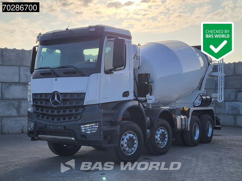 Mercedes-Benz Arocs 4142 8X4 NEW! 10m3 SchwingStetter Mixer Manual Steel suspension BigAxle Euro3 - משאית מערבלת בטון: תמונה 1 Mercedes-Benz Arocs 4142 8X4 NEW! 10m3 SchwingStetter Mixer Manual Steel suspension BigAxle Euro3 - משאית מערבלת בטון: תמונה 1