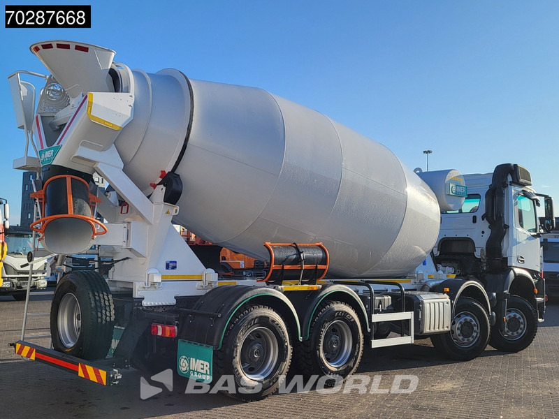 Mercedes-Benz Arocs 4142 8X4 New! 12m3 IMER Mixer Steelsuspension Automatic Big-Axle Euro 6 - משאית מערבלת בטון: תמונה 5 Mercedes-Benz Arocs 4142 8X4 New! 12m3 IMER Mixer Steelsuspension Automatic Big-Axle Euro 6 - משאית מערבלת בטון: תמונה 5