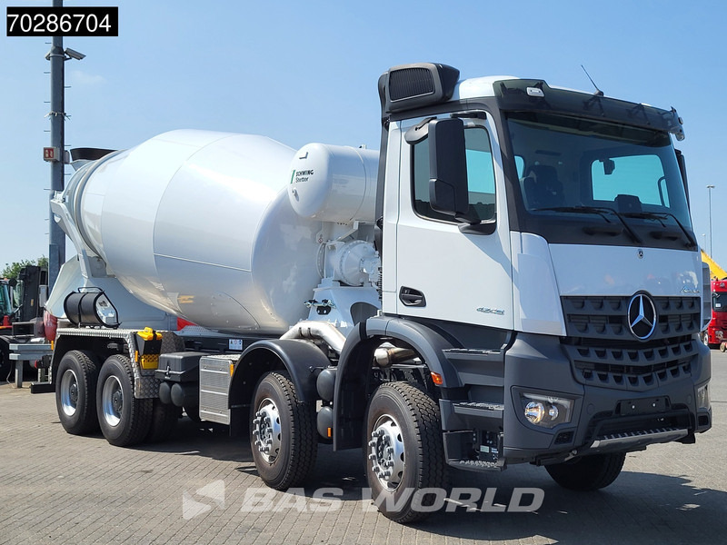 Mercedes-Benz Arocs 4245 8X4 NEW! 13m3 Schwing Stetter mixer Big-Axle Manual Euro 3 - משאית מערבלת בטון: תמונה 3 Mercedes-Benz Arocs 4245 8X4 NEW! 13m3 Schwing Stetter mixer Big-Axle Manual Euro 3 - משאית מערבלת בטון: תמונה 3