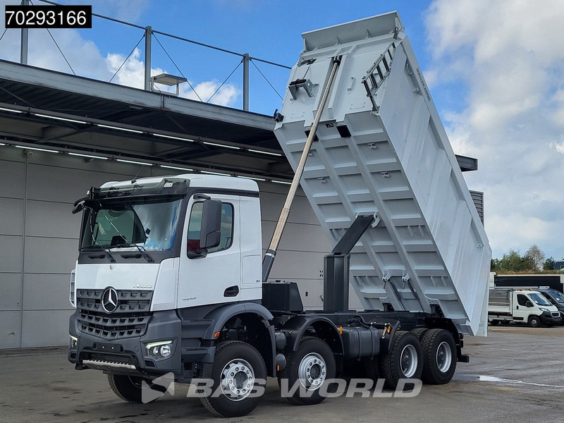 Mercedes-Benz Arocs 4245 8X4 New! 22m3 Meiller Kipper Big-Axle Steelsuspension Manual Euro 3 - מזהיר: תמונה 2 Mercedes-Benz Arocs 4245 8X4 New! 22m3 Meiller Kipper Big-Axle Steelsuspension Manual Euro 3 - מזהיר: תמונה 2