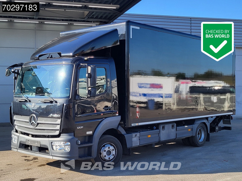 Mercedes-Benz Atego 1221 4X2 12tonner 1500kg Ladebordwand Automatic Euro 6 - משאית תיבה: תמונה 1 Mercedes-Benz Atego 1221 4X2 12tonner 1500kg Ladebordwand Automatic Euro 6 - משאית תיבה: תמונה 1