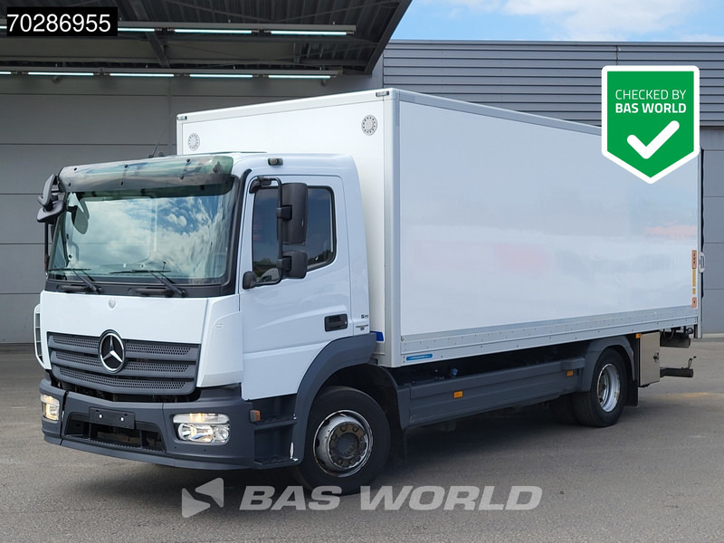 Mercedes-Benz Atego 1223 Atego 4X2 12tonner 2000kg Ladebordwand Full air suspension Automatic Euro 6 - משאית תיבה: תמונה 1 Mercedes-Benz Atego 1223 Atego 4X2 12tonner 2000kg Ladebordwand Full air suspension Automatic Euro 6 - משאית תיבה: תמונה 1