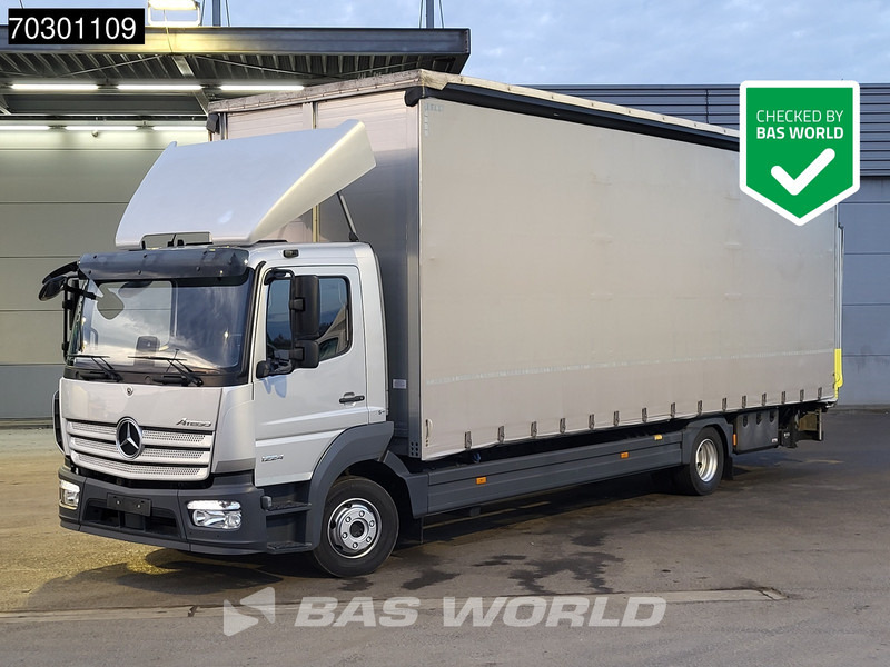 Mercedes-Benz Atego 1224 4X2 280cm height curtainsider 1500kg Tailgate Automatic Euro 6 - משאית וילונות צד: תמונה 1 Mercedes-Benz Atego 1224 4X2 280cm height curtainsider 1500kg Tailgate Automatic Euro 6 - משאית וילונות צד: תמונה 1