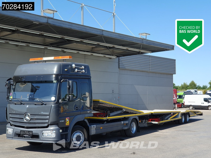 Mercedes-Benz Atego 1230 4X2 Kuvvetli car transporter 6 spots Winch Automatic Euro 6 - משאית הובלה אוטומטית: תמונה 1 Mercedes-Benz Atego 1230 4X2 Kuvvetli car transporter 6 spots Winch Automatic Euro 6 - משאית הובלה אוטומטית: תמונה 1