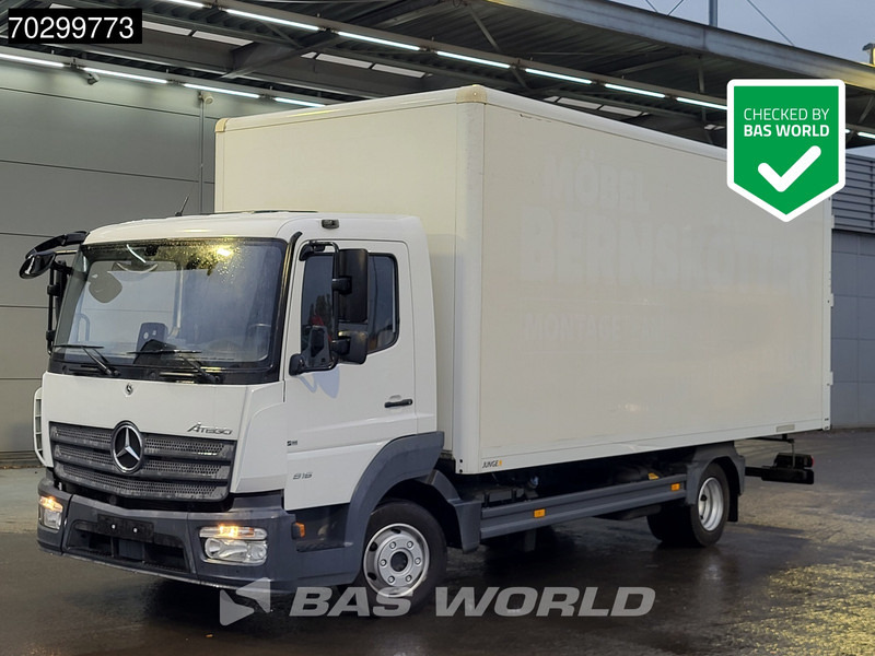 Mercedes-Benz Atego 816 4X2 8tonner Manual Steelsuspension Euro 6 - משאית תיבה: תמונה 1 Mercedes-Benz Atego 816 4X2 8tonner Manual Steelsuspension Euro 6 - משאית תיבה: תמונה 1