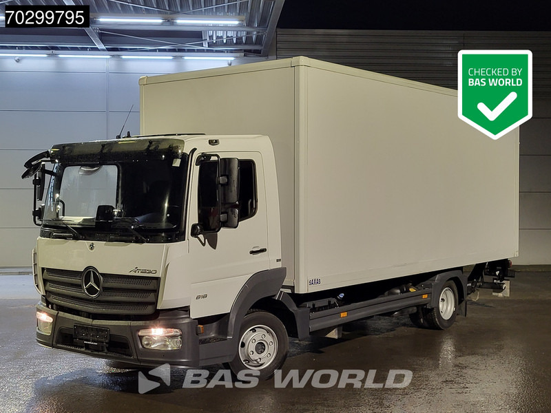 Mercedes-Benz Atego 818 4X2 8 tonner Automatic 1000kg Ladebordwand Euro 6 - משאית תיבה: תמונה 1 Mercedes-Benz Atego 818 4X2 8 tonner Automatic 1000kg Ladebordwand Euro 6 - משאית תיבה: תמונה 1
