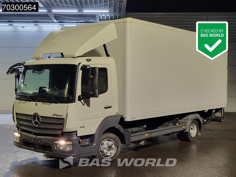 Mercedes-Benz Atego 818 4X2 8tonner 1500kg Ladebordwand Automatic Euro 6 - משאית תיבה: תמונה 1 Mercedes-Benz Atego 818 4X2 8tonner 1500kg Ladebordwand Automatic Euro 6 - משאית תיבה: תמונה 1