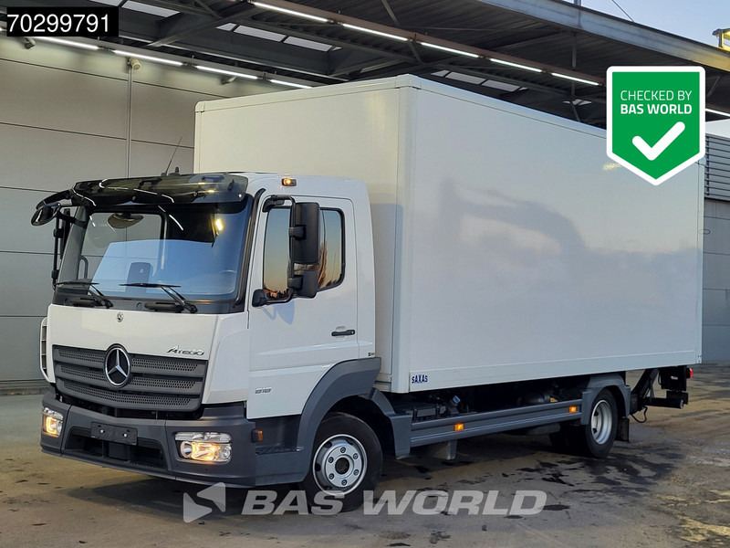 Mercedes-Benz Atego 818 4X2 8tonner Automatic 1000kg Ladebordwand Airco Euro 6 - משאית תיבה: תמונה 1 Mercedes-Benz Atego 818 4X2 8tonner Automatic 1000kg Ladebordwand Airco Euro 6 - משאית תיבה: תמונה 1