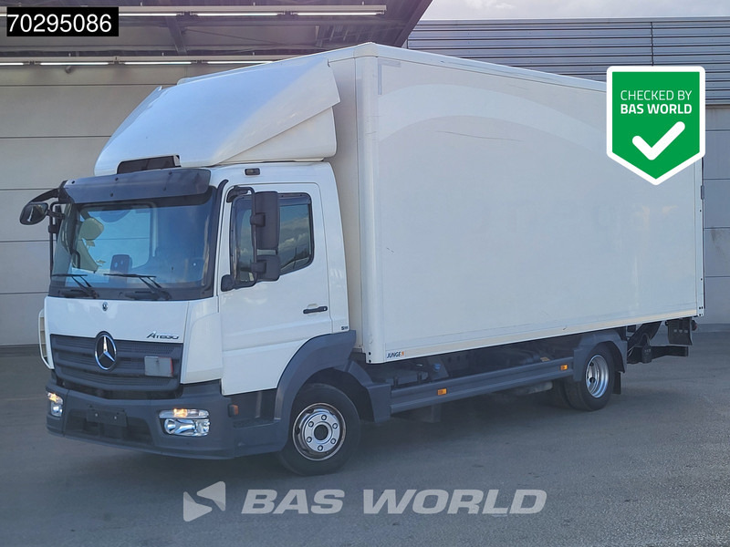 Mercedes-Benz Atego 818 4X2 8tonner Automatic 1500kg Ladebordwand Euro 6 - משאית תיבה: תמונה 1 Mercedes-Benz Atego 818 4X2 8tonner Automatic 1500kg Ladebordwand Euro 6 - משאית תיבה: תמונה 1