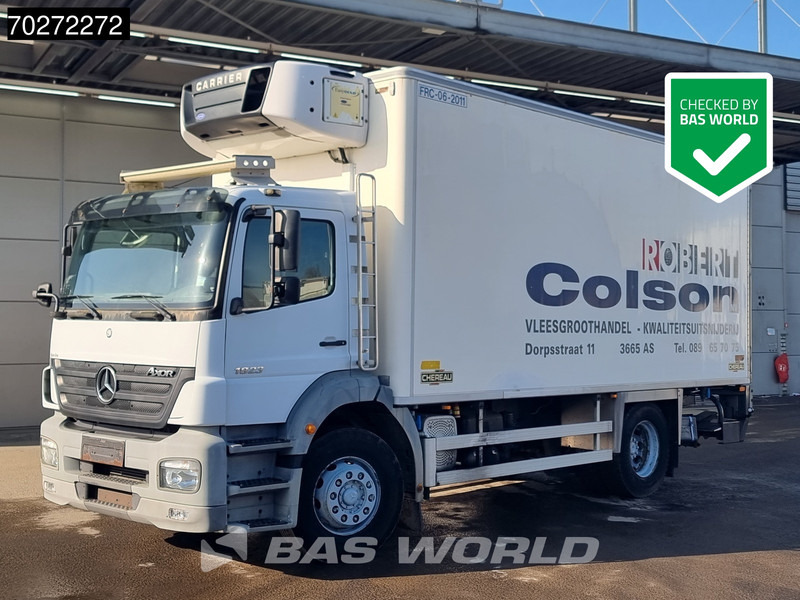 Mercedes-Benz Axor 1823 4X2 Carrier Supra 750 Meathanging Rohrbahn Automatic Euro 3 - משאית קירור: תמונה 1 Mercedes-Benz Axor 1823 4X2 Carrier Supra 750 Meathanging Rohrbahn Automatic Euro 3 - משאית קירור: תמונה 1