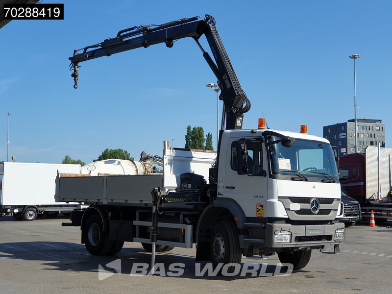 Mercedes-Benz Axor 1833 Axor 4X2 HIAB XS B-122 HIDUO Crane Kran Manual Steelsuspension Big-Axle Euro 5 - מזהיר, משאית מנוף: תמונה 3 Mercedes-Benz Axor 1833 Axor 4X2 HIAB XS B-122 HIDUO Crane Kran Manual Steelsuspension Big-Axle Euro 5 - מזהיר, משאית מנוף: תמונה 3