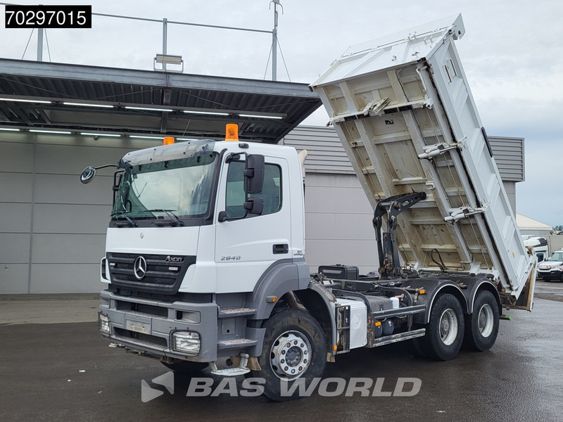Mercedes-Benz Axor 2640 6X4 10m3 Meiller Tipper Steelsuspension Manual Euro 4 - מזהיר: תמונה 1 Mercedes-Benz Axor 2640 6X4 10m3 Meiller Tipper Steelsuspension Manual Euro 4 - מזהיר: תמונה 1
