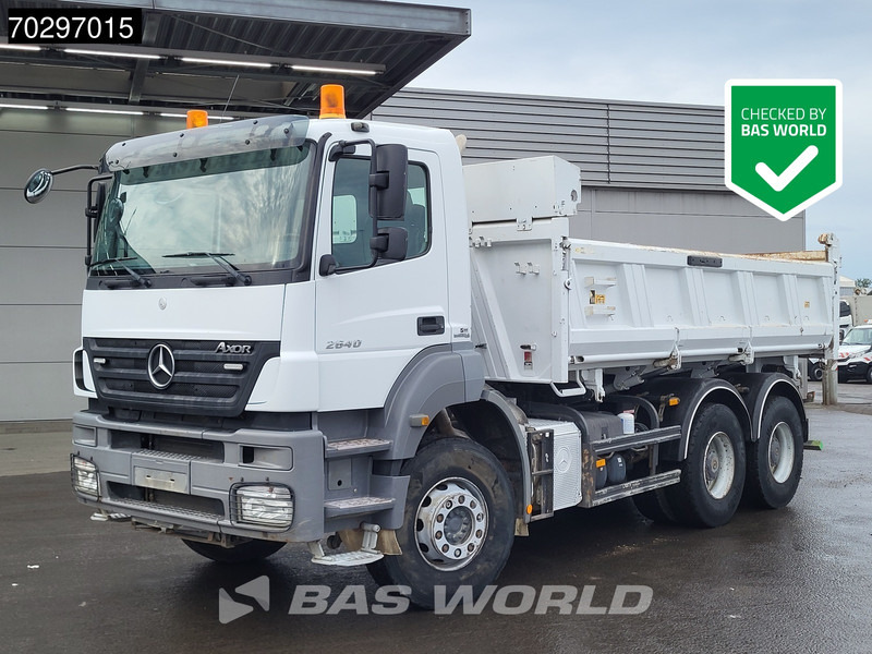 Mercedes-Benz Axor 2640 6X4 10m3 Meiller Tipper Steelsuspension Manual Euro 4 - מזהיר: תמונה 1 Mercedes-Benz Axor 2640 6X4 10m3 Meiller Tipper Steelsuspension Manual Euro 4 - מזהיר: תמונה 1