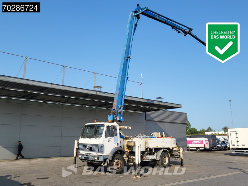 Mercedes-Benz SK 1922 4X2 Schwing Stetter KVM 26/22 Pump Steel Suspension Big-Axle Manual Euro 1 - משאית משאבת בטון: תמונה 1 Mercedes-Benz SK 1922 4X2 Schwing Stetter KVM 26/22 Pump Steel Suspension Big-Axle Manual Euro 1 - משאית משאבת בטון: תמונה 1