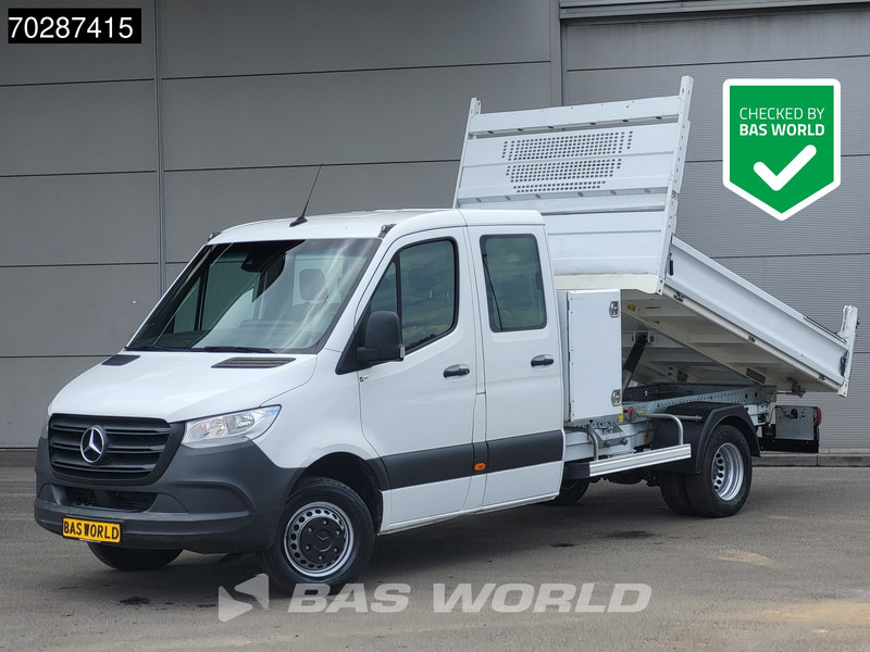 Mercedes-Benz Sprinter 514 CDI Kipper met Kist Dubbel Cabine Dubbellucht 3,5t Trekhaak Airco Cruise MBUX CarPlay Euro6 Tipper Benne Kieper 2m3 A/C Towb - כלי רכב מסחרי מזהיר: תמונה 1 Mercedes-Benz Sprinter 514 CDI Kipper met Kist Dubbel Cabine Dubbellucht 3,5t Trekhaak Airco Cruise MBUX CarPlay Euro6 Tipper Benne Kieper 2m3 A/C Towb - כלי רכב מסחרי מזהיר: תמונה 1