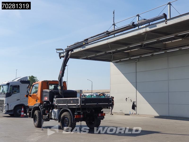 Mercedes-Benz U20 4X4 Hiab 022D-3 HIDUO Kran Crane Hydraulic Euro 5 - משאית צד נופל/ שטוחה, משאית מנוף: תמונה 2 Mercedes-Benz U20 4X4 Hiab 022D-3 HIDUO Kran Crane Hydraulic Euro 5 - משאית צד נופל/ שטוחה, משאית מנוף: תמונה 2