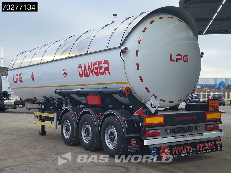 Mim-Mak LPG TRANSPORT TANK 3 axles NEW 48m3 Liftachse Gas ADR - סמיטריילר מכל: תמונה 2 Mim-Mak LPG TRANSPORT TANK 3 axles NEW 48m3 Liftachse Gas ADR - סמיטריילר מכל: תמונה 2
