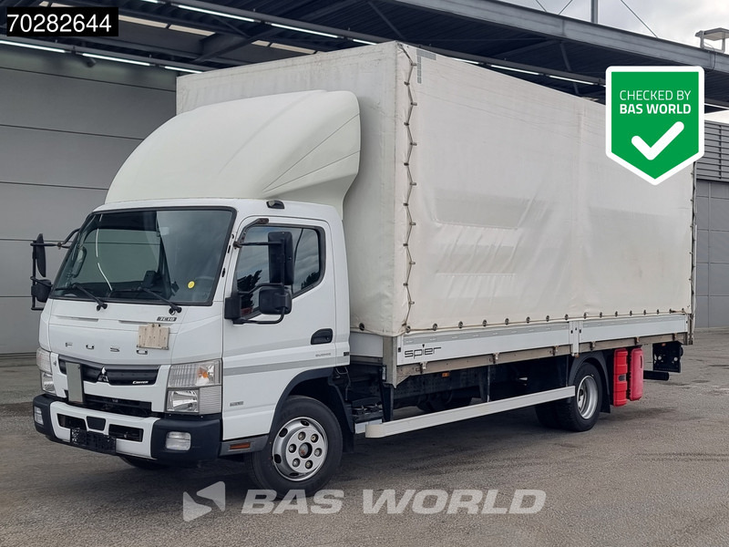Mitsubishi 7C18 4X2 1000kg Ladebordwand Automatic Euro 6 - משאית וילונות צד: תמונה 1 Mitsubishi 7C18 4X2 1000kg Ladebordwand Automatic Euro 6 - משאית וילונות צד: תמונה 1